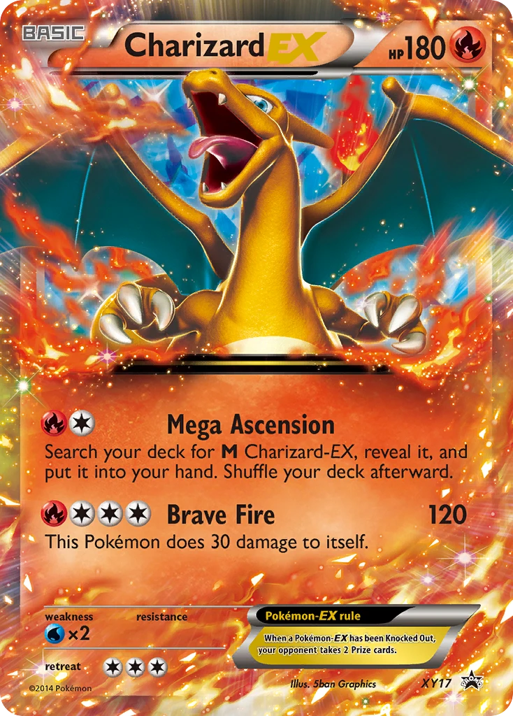 Charizard-EX, XY17