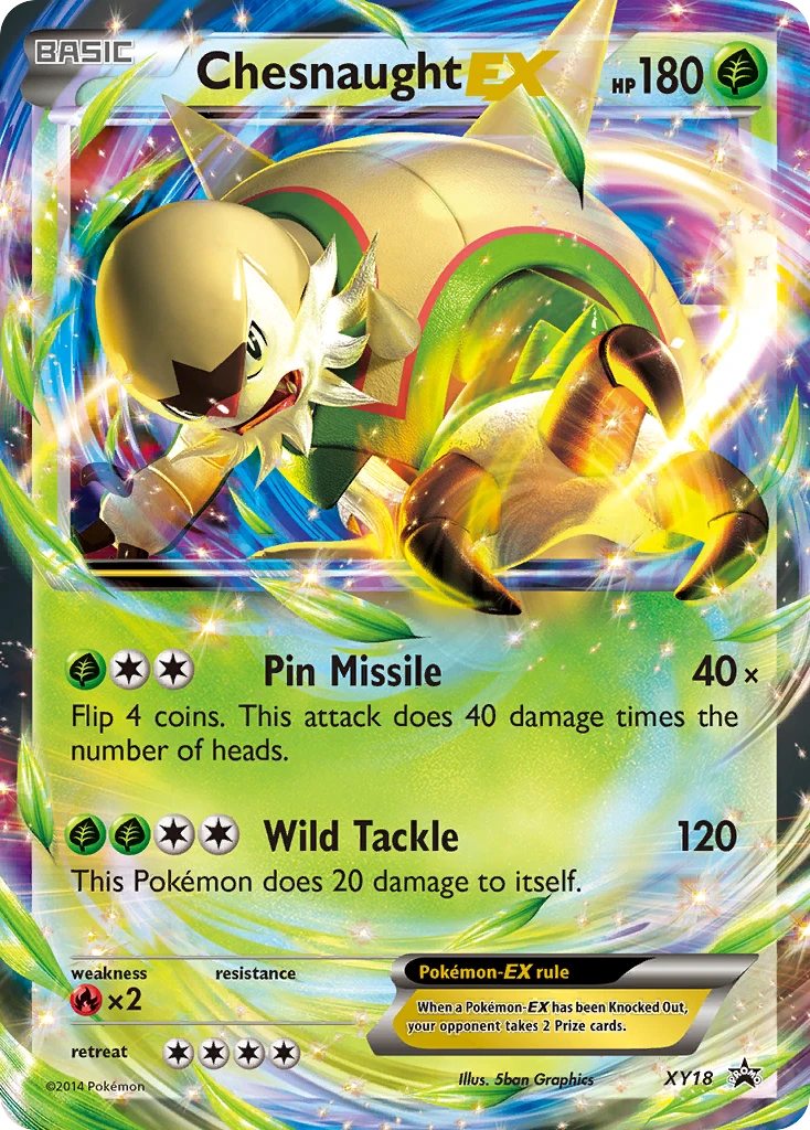Chesnaught-EX, XY18