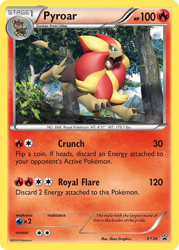 Pyroar, XY26