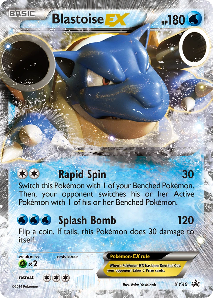 Blastoise-EX, XY30