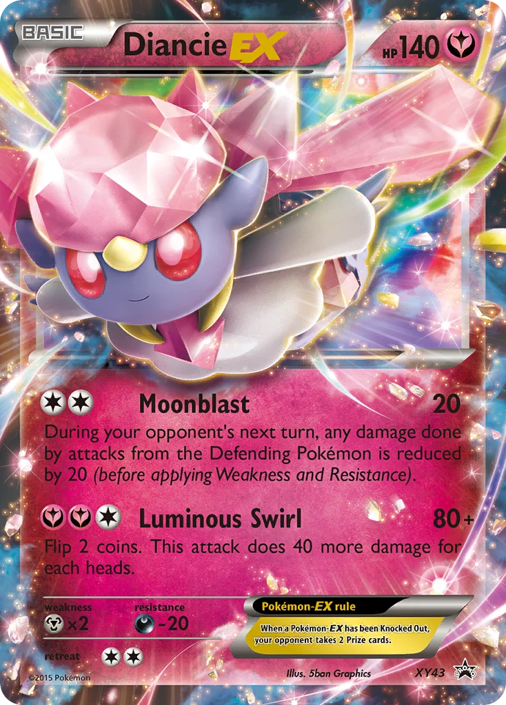 Diancie-EX, XY43