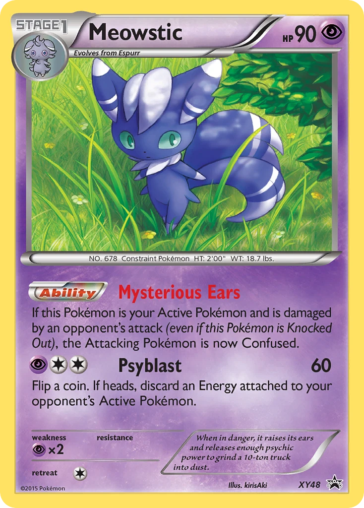 Meowstic, XY48