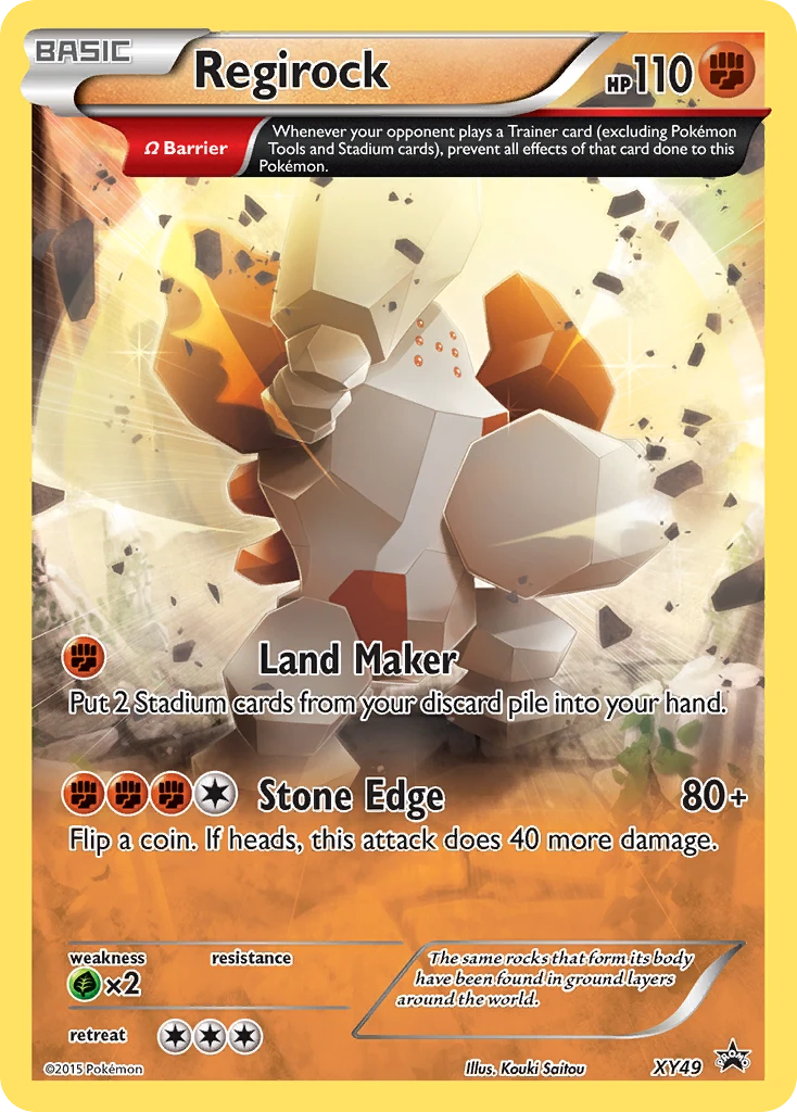 Regirock, XY49