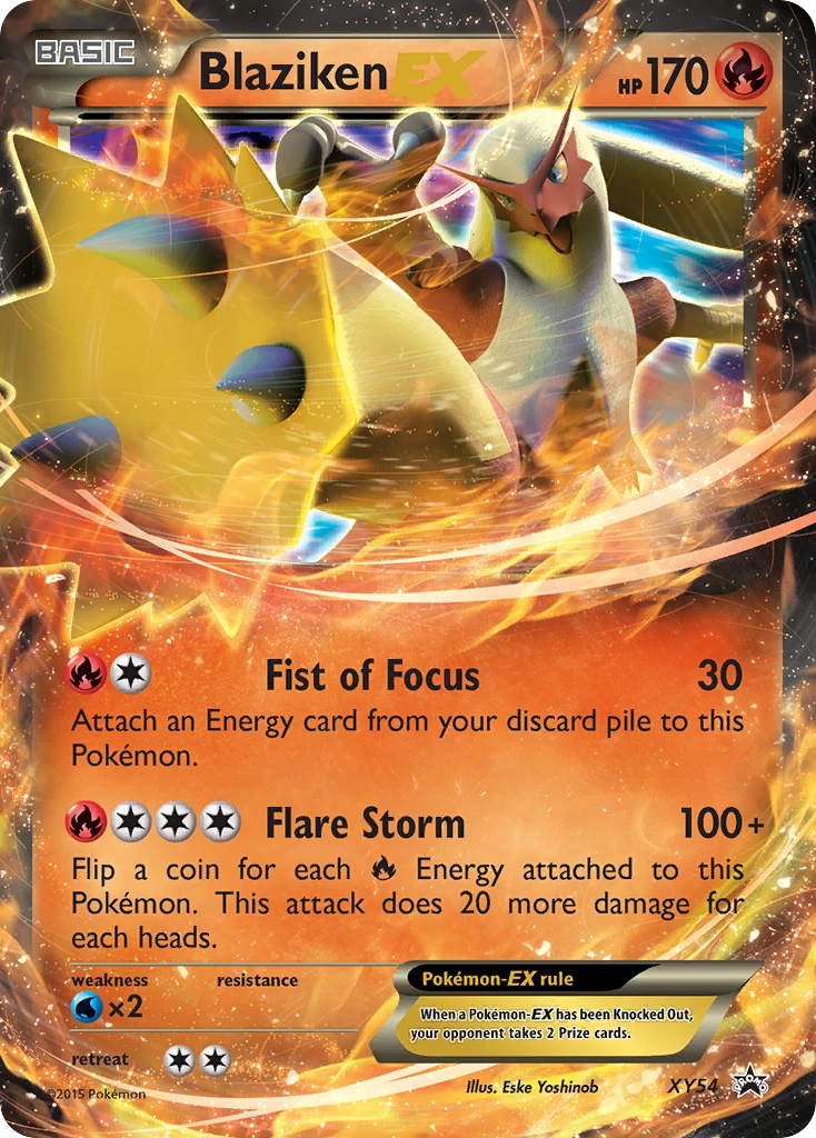 Blaziken-EX, XY54
