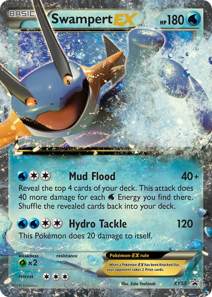Swampert-EX, XY55