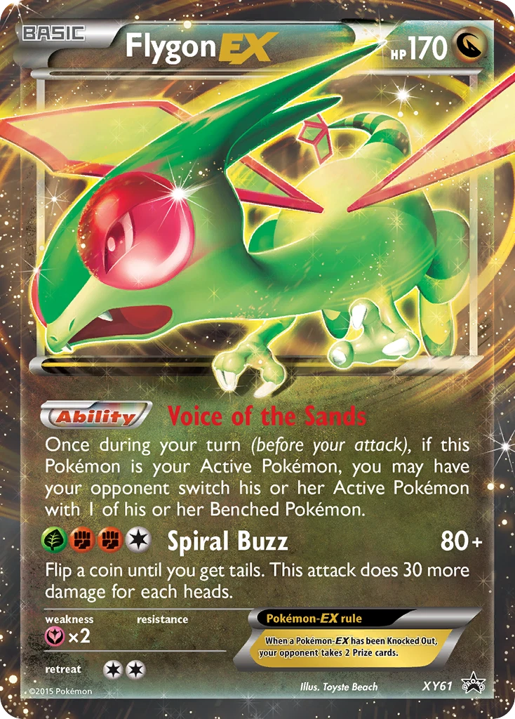 Flygon-EX, XY61