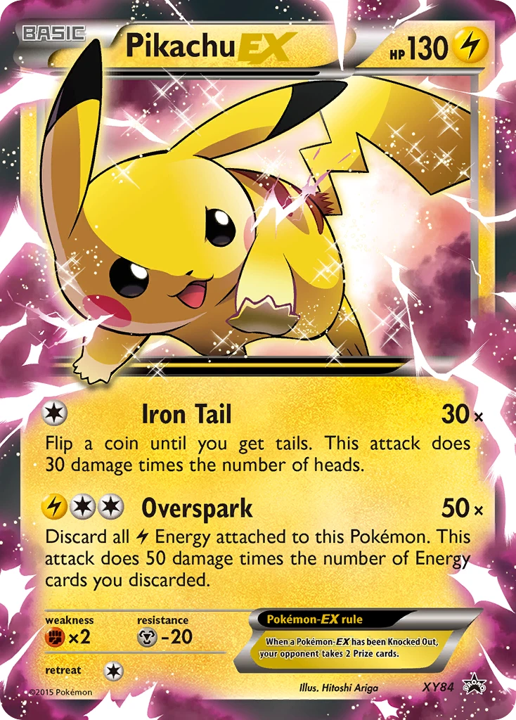 Pikachu-EX, XY84