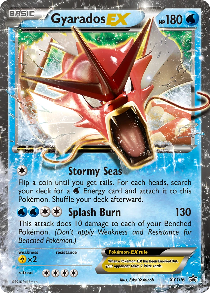 Gyarados-EX, XY106