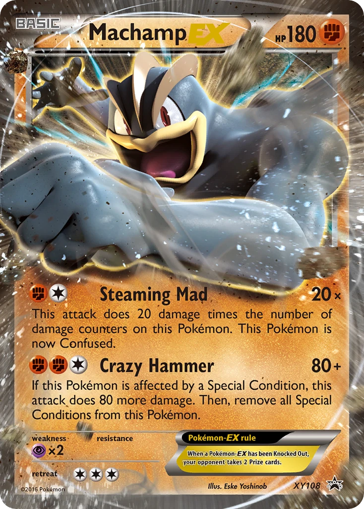 Machamp-EX, XY108
