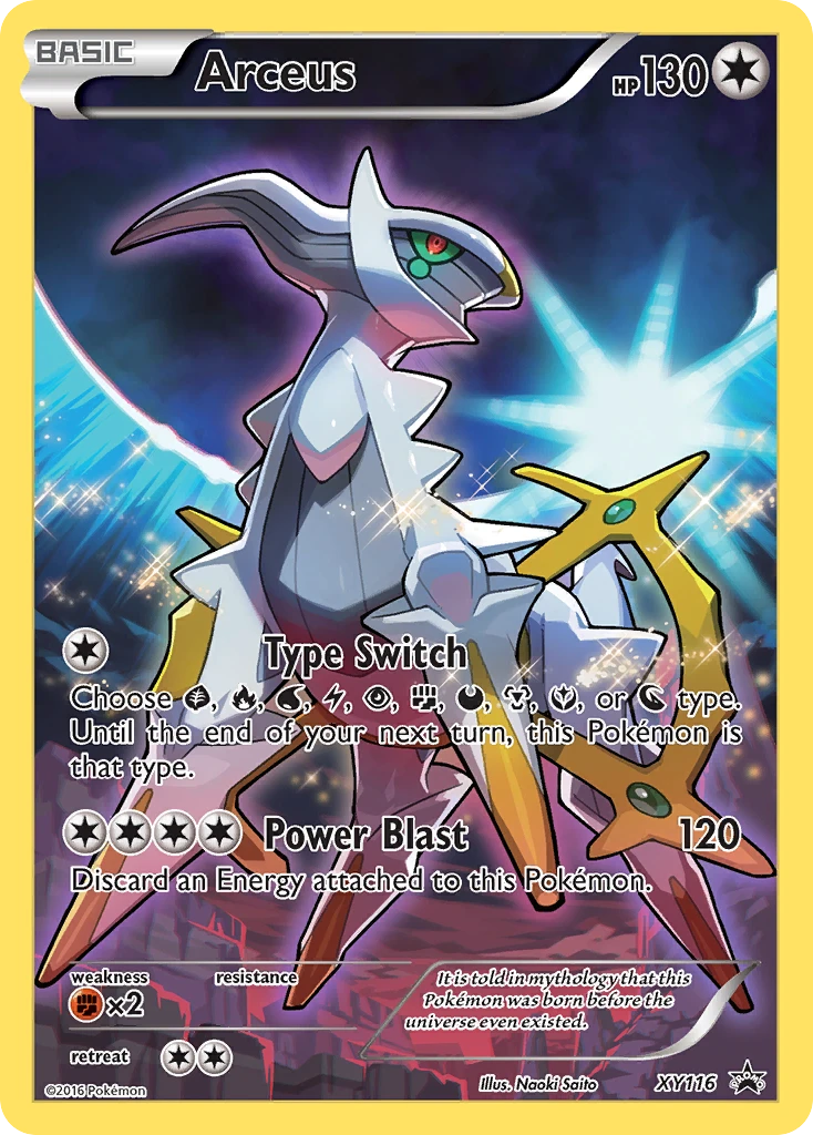 Arceus, XY116