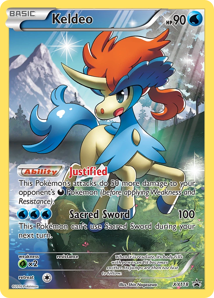 Keldeo, XY118