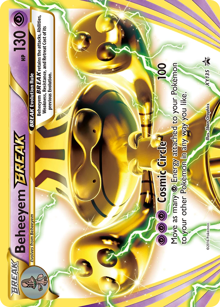 Beheeyem BREAK, XY135
