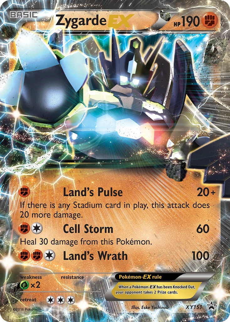 Zygarde-EX, XY151