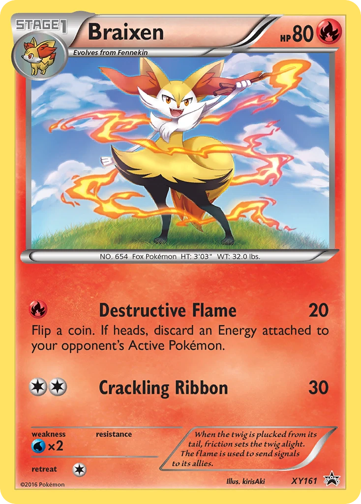 Braixen, XY161
