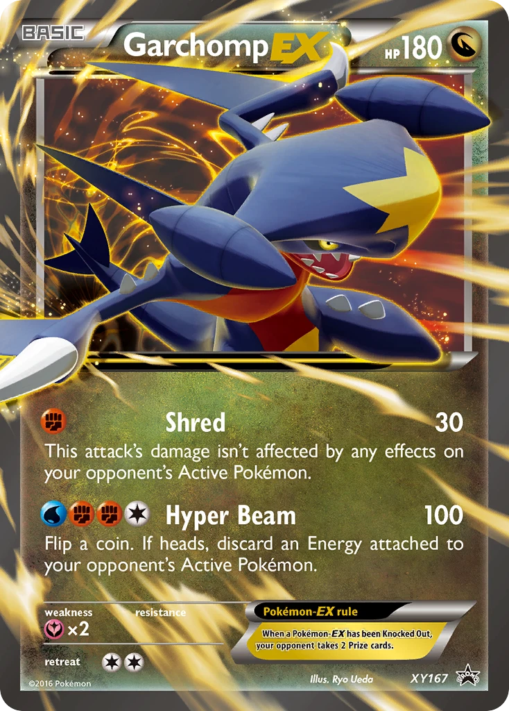 Garchomp-EX, XY167