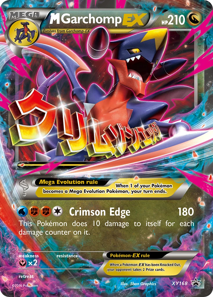 M Garchomp-EX, XY168