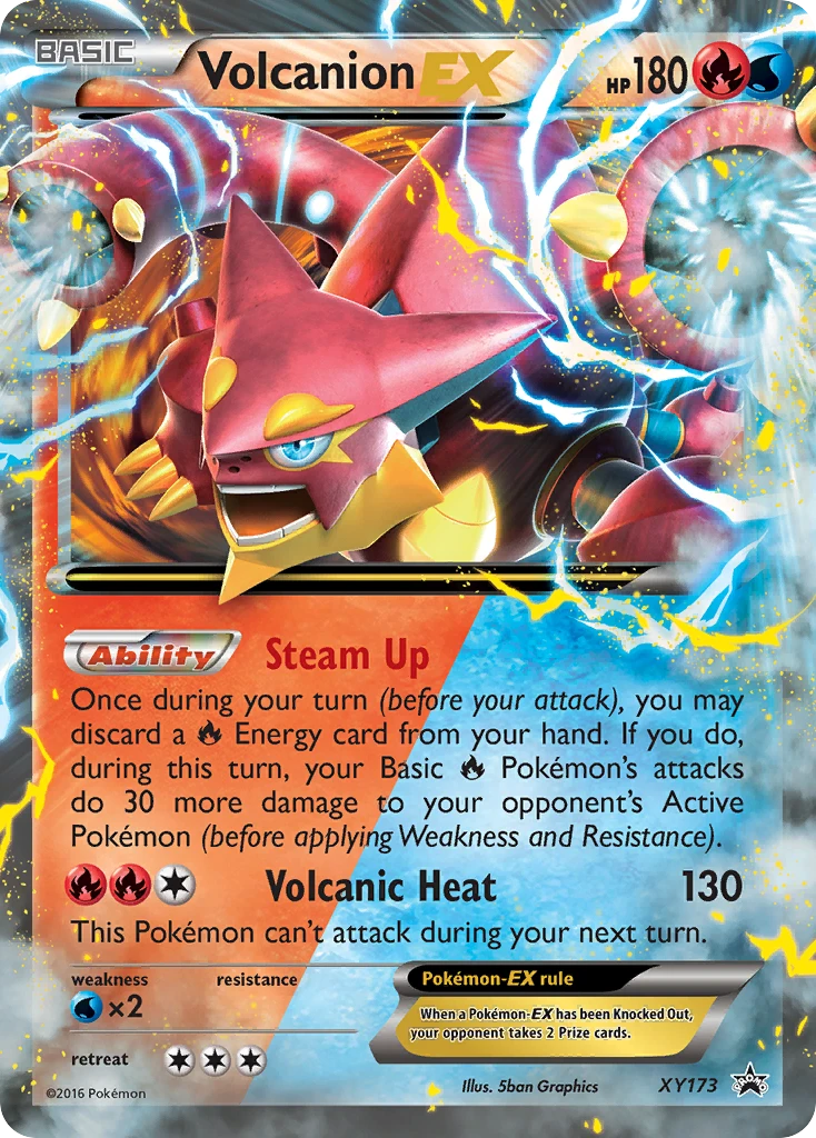 Volcanion-EX, XY173
