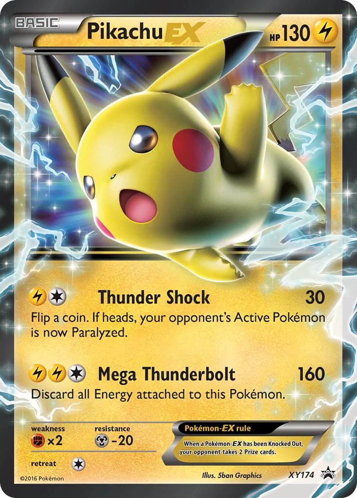 Pikachu-EX, XY174