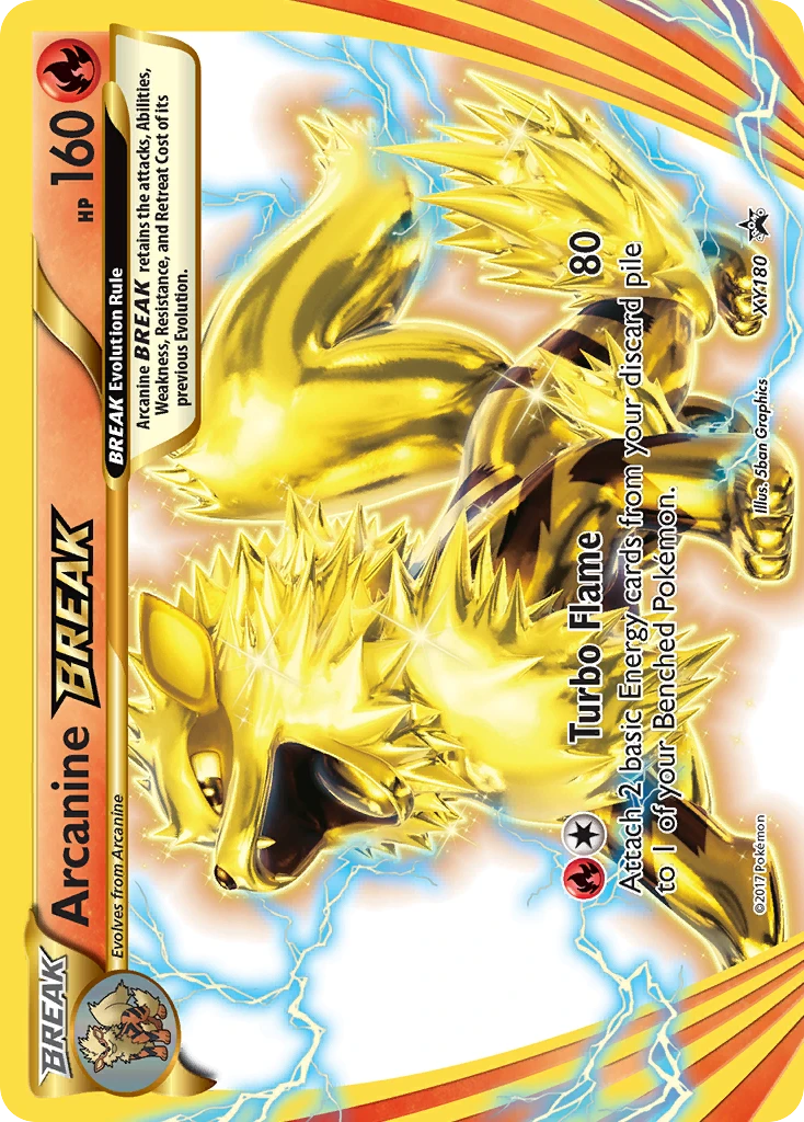 Arcanine BREAK, XY180