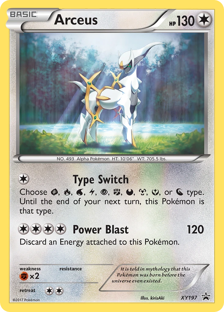 Arceus, XY197