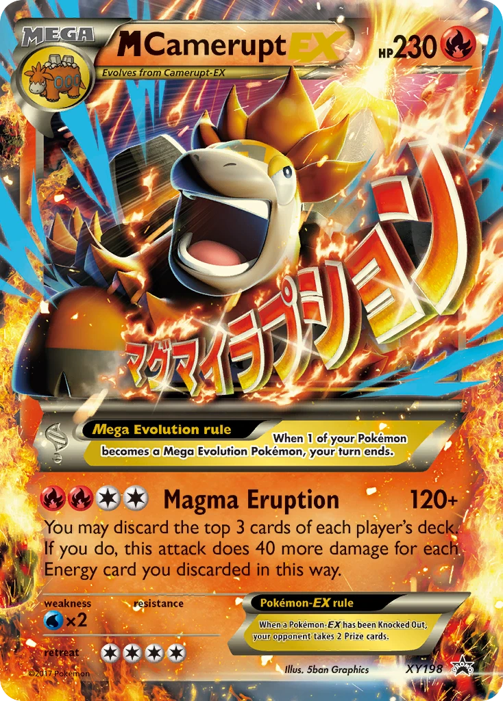 M Camerupt-EX, XY198