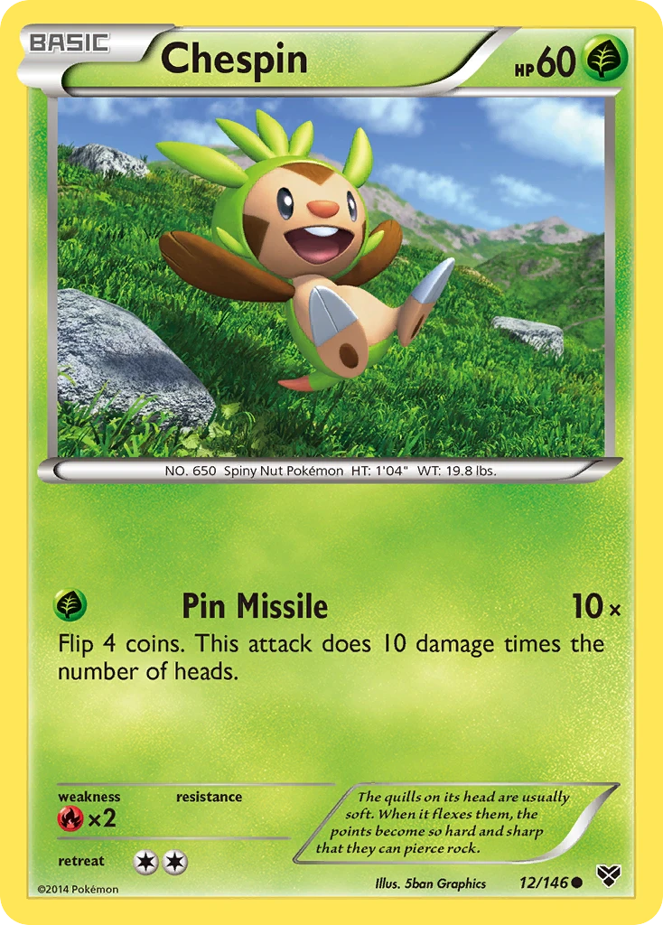 Chespin, 012/146