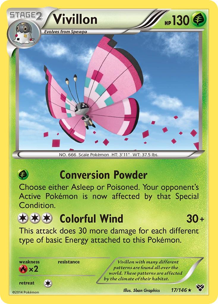 Vivillon, 017/146