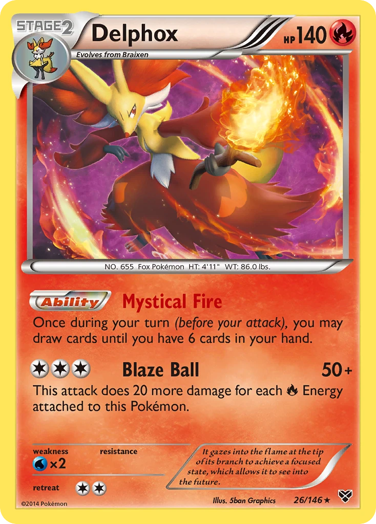 Delphox, 026/146