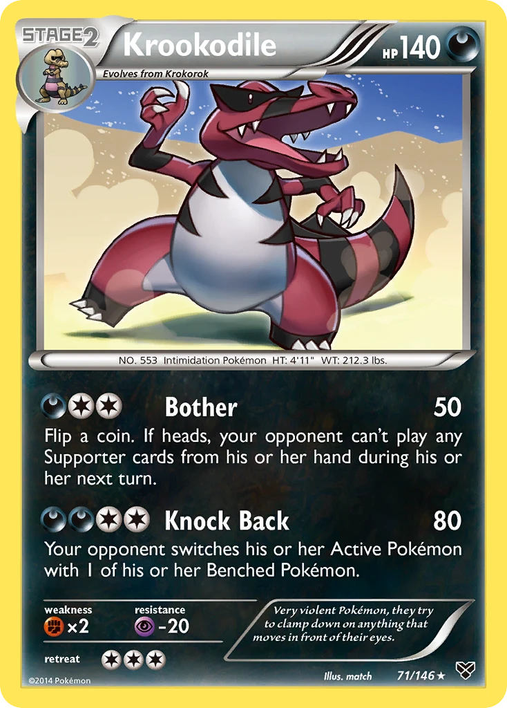 Krookodile, 071/146