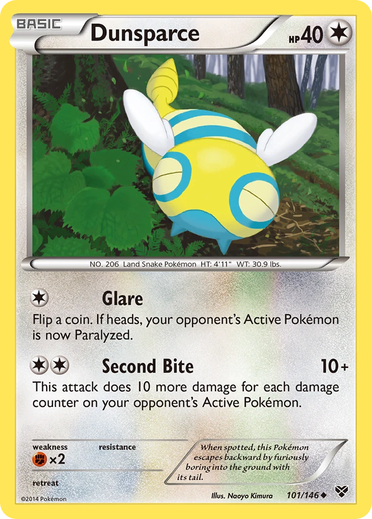 Dunsparce, 101/146