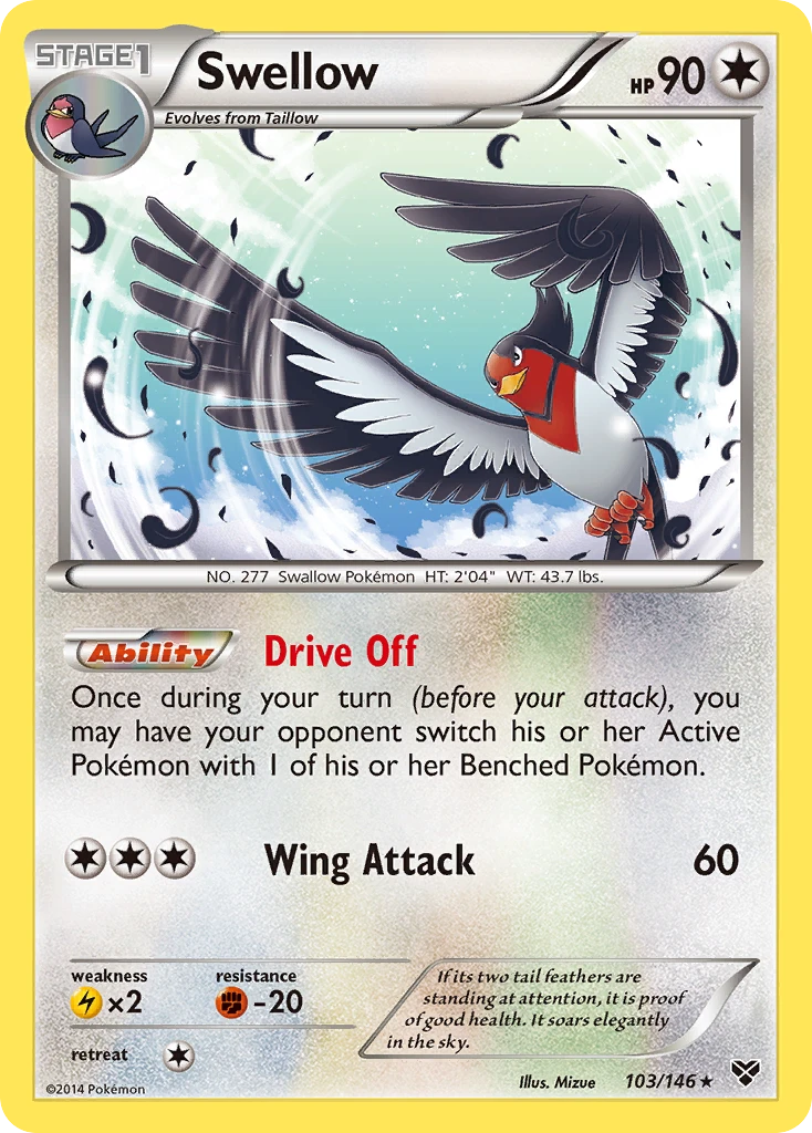 Swellow, 103/146