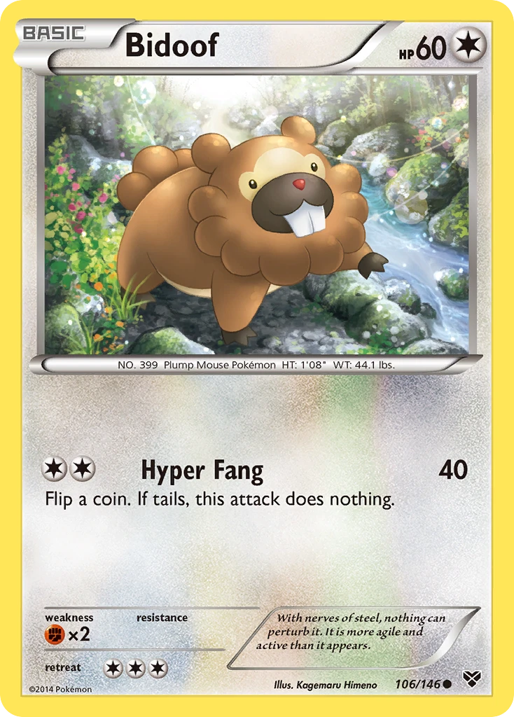 Bidoof, 106/146