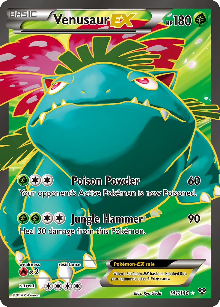 Venusaur-EX, 141/146