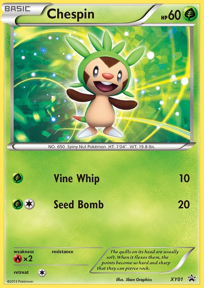 Chespin, XY01