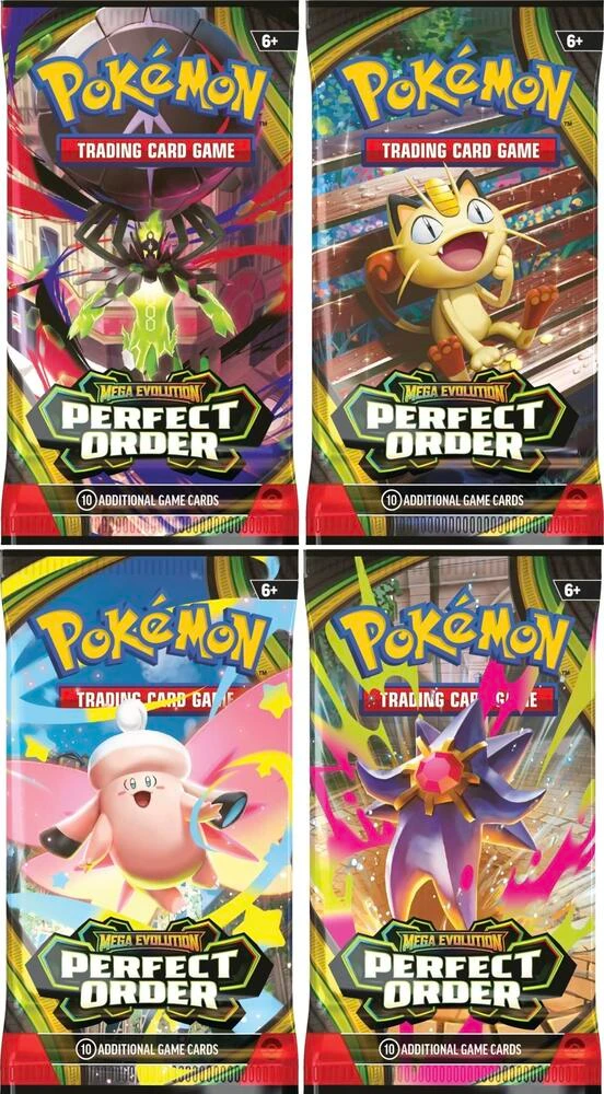Perfect Order Booster Pack Art Bundle [Set of 4]