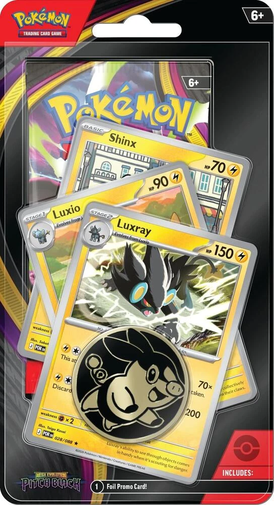 Pitch Black Premium Checklane Blister [Luxray Line]