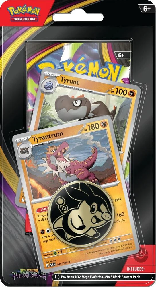 Pitch Black Premium Checklane Blister [Tyrunt, Tyrantrum] (Target Exclusive)