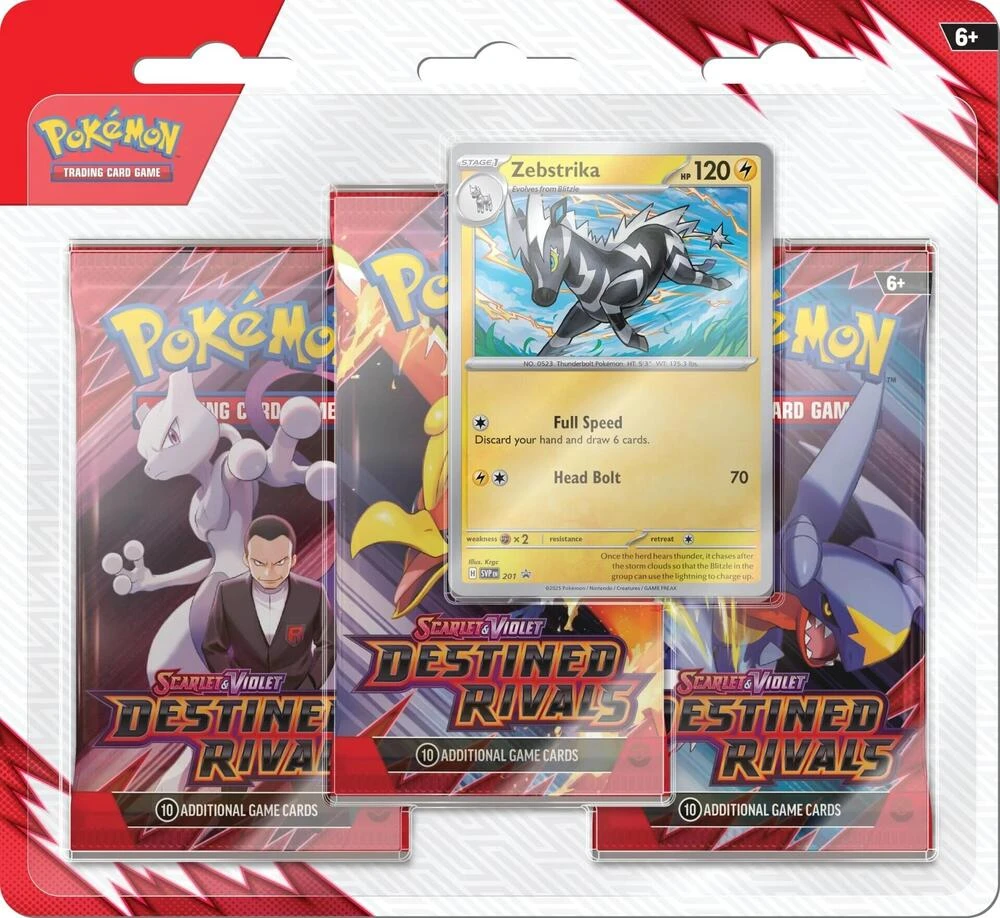 Destined Rivals 3 Pack Blister [Zebstrika]
