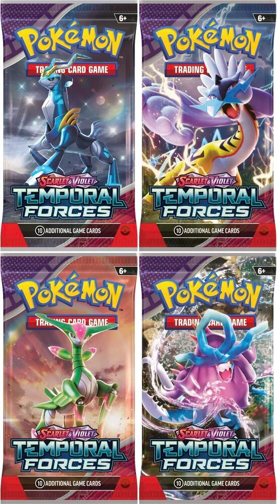 Temporal Forces Booster Pack Art Bundle [Set of 4]