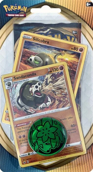 Sword & Shield Single Blister Pack [Silicobra & Sandaconda]