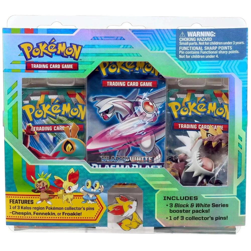 Collector's Pin Three Pack Blisters (Fennekin)