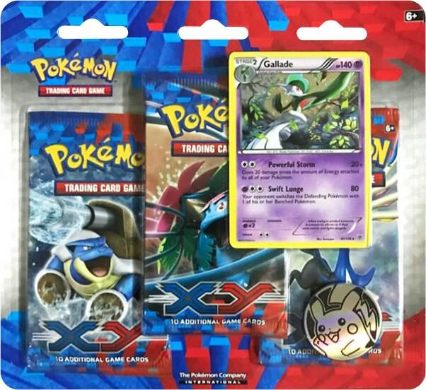 XY 3 Pack Blister [Gallade]